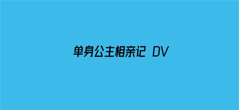 单身公主相亲记 DVD版